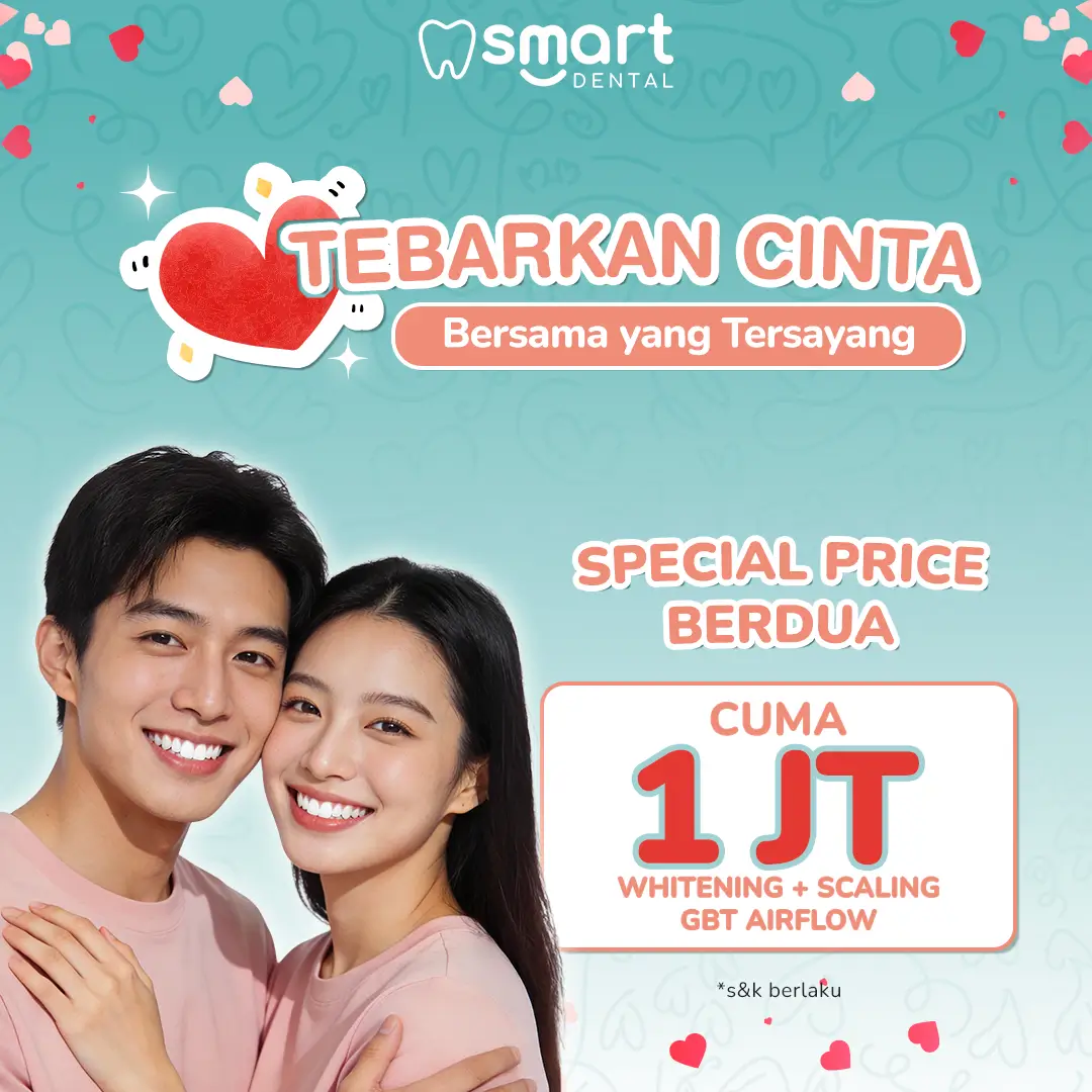 HARGA SPESIAL WHITENING & SCALING GBT AIRFLOW HANYA 1JUTA